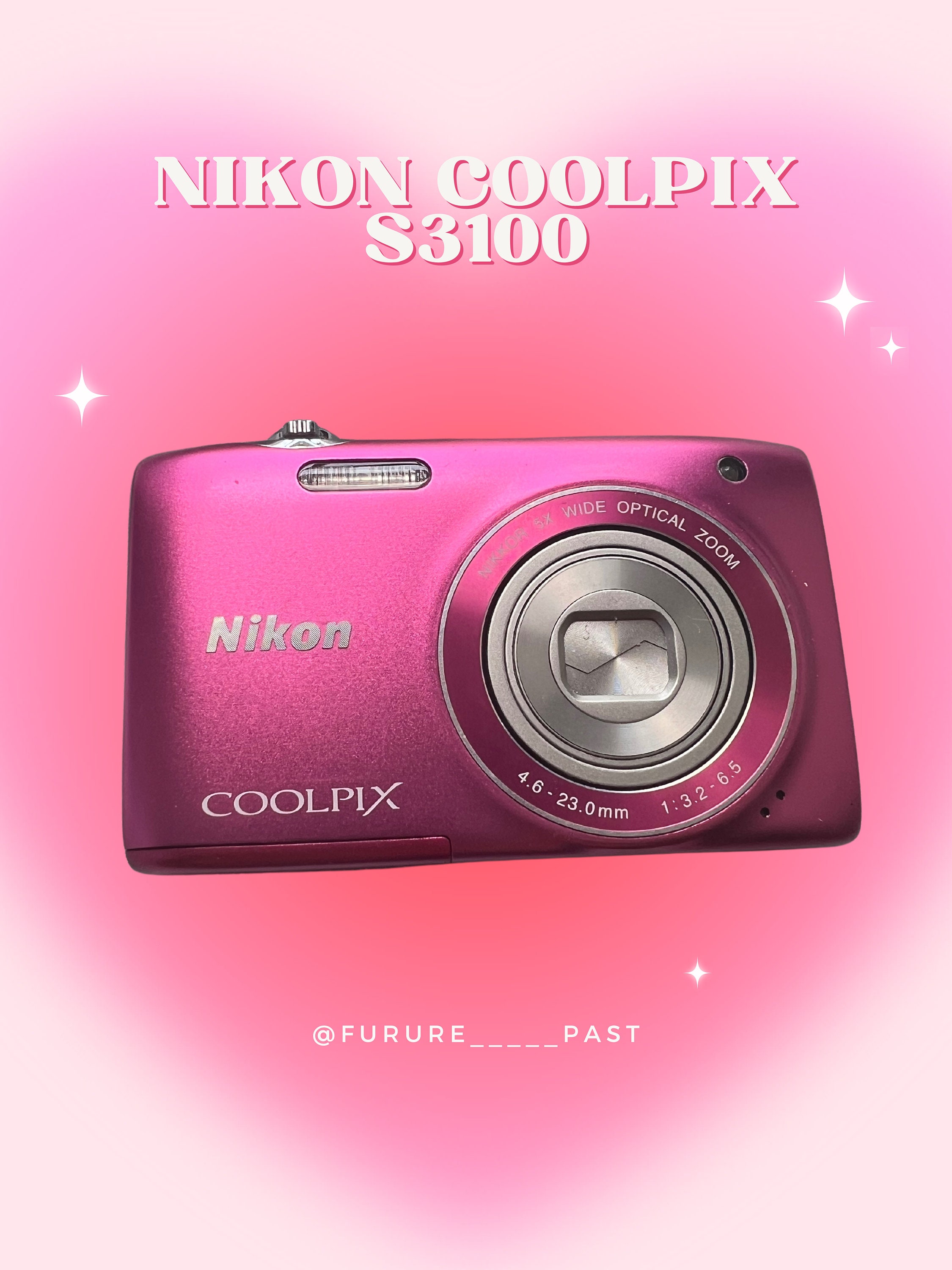 Nikon COOLPIX S60 デジタルカメラ ピンク