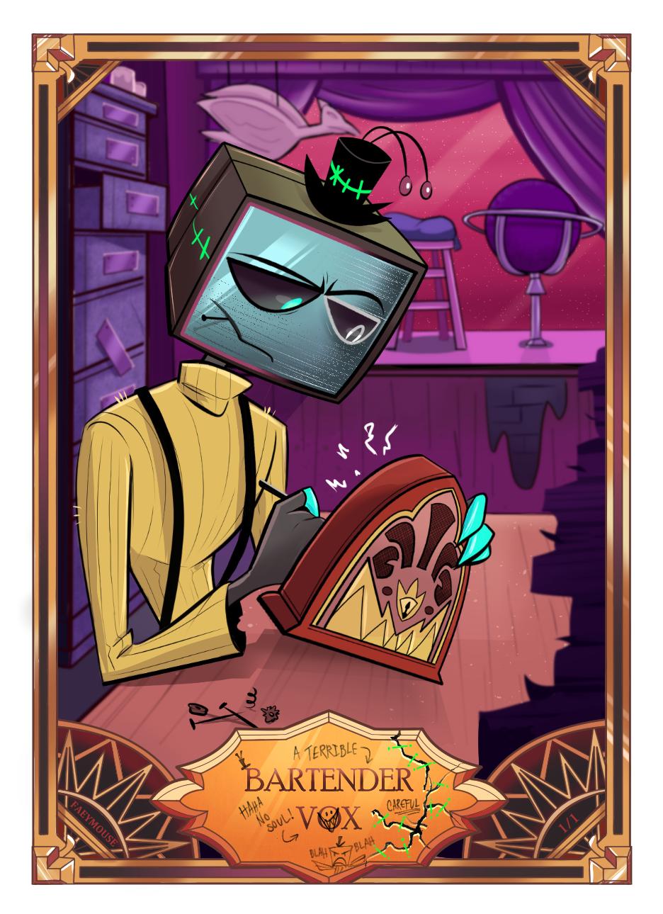 Hazbin Hotel VoxTek In-Universe Poster