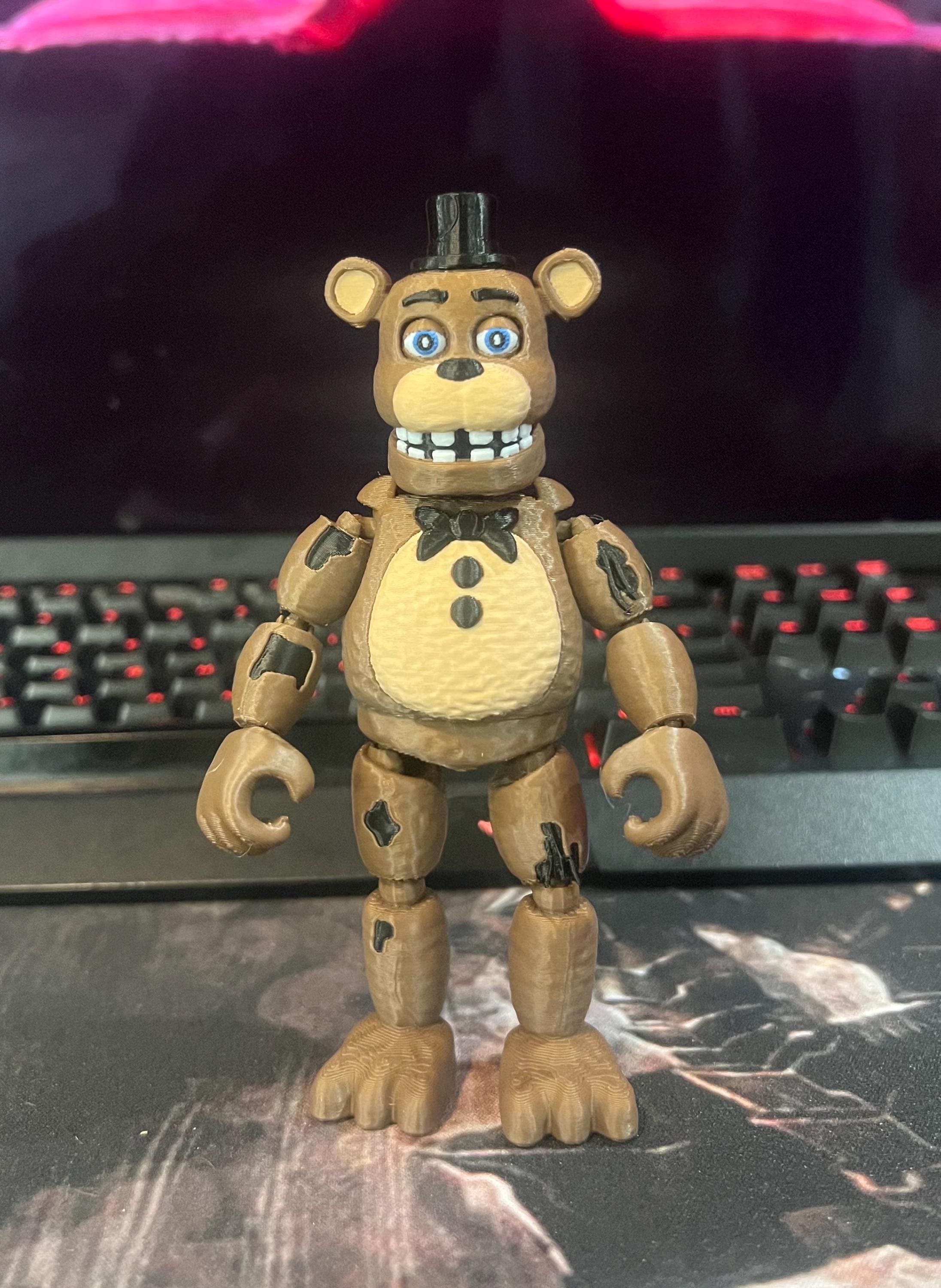 ウィザード フレディ 可動式フィギュア FNAF ファイブ ナイツ アット