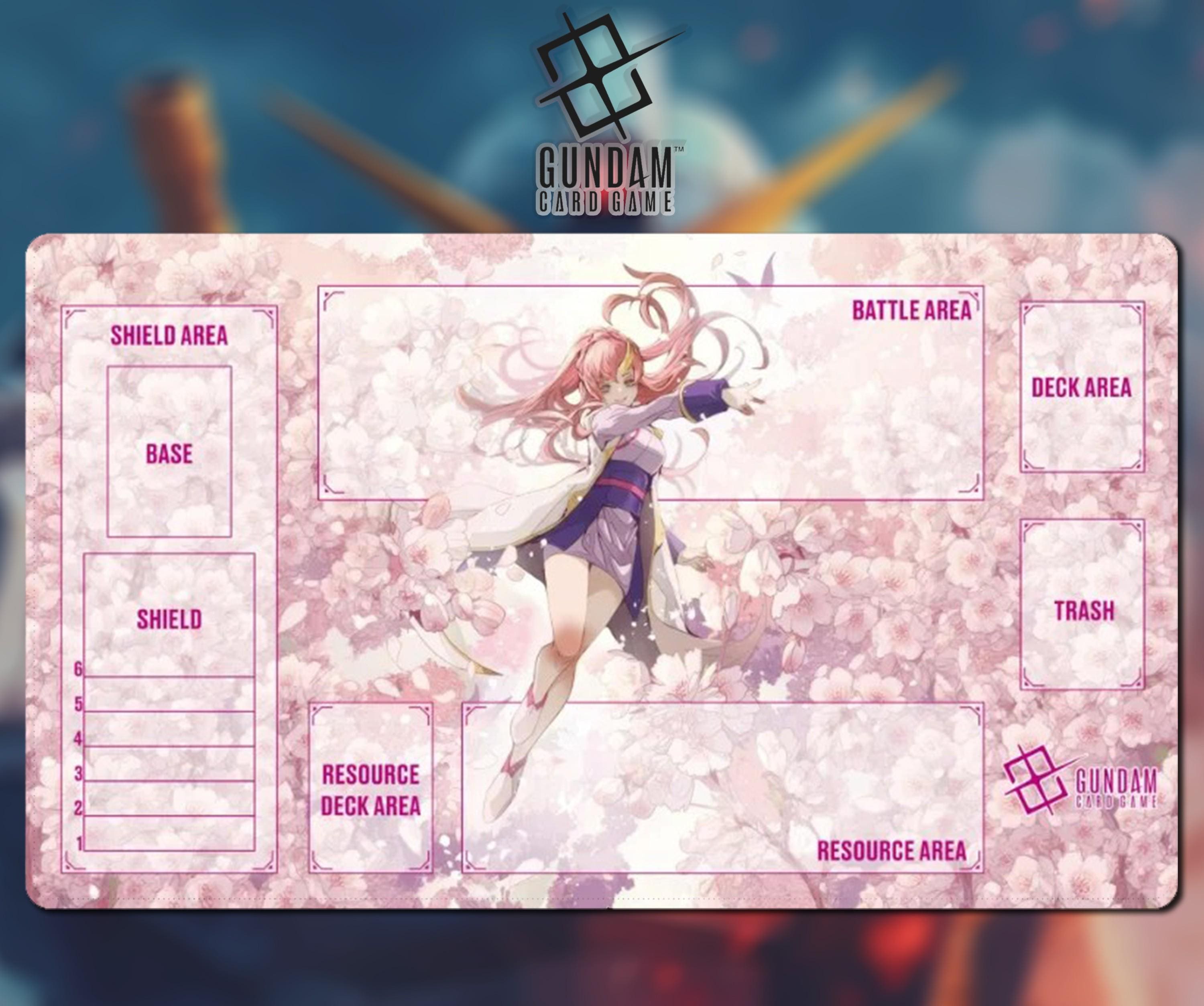 Playmat Gundam Overflowing Affection With Zone (G) - Gundam TCG