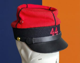 フランス アンティーク 古い 第一次世界大戦 軍 将校 ケピ帽 フランス