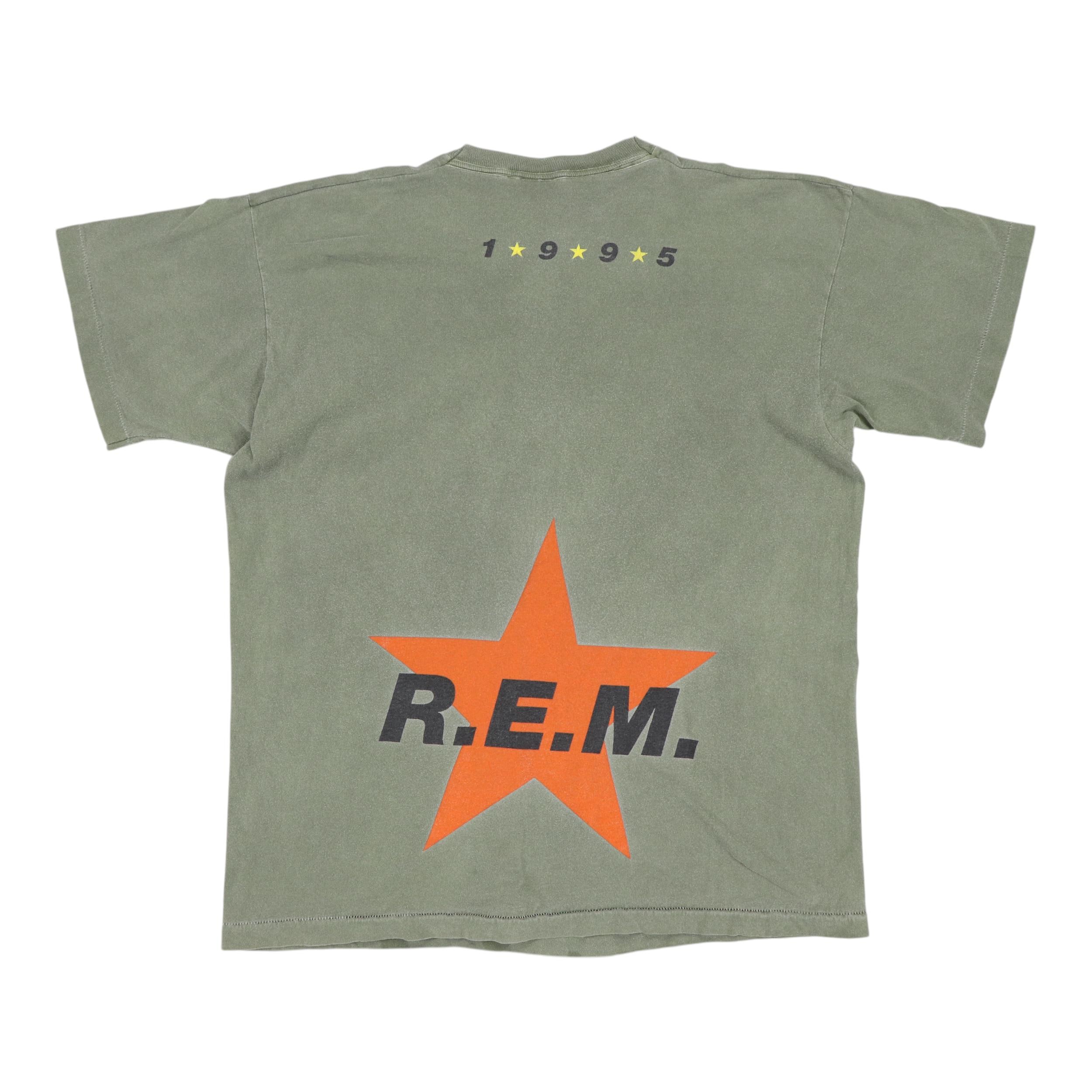 Vintage 1995 REM Monster Tour Shirt - Etsy