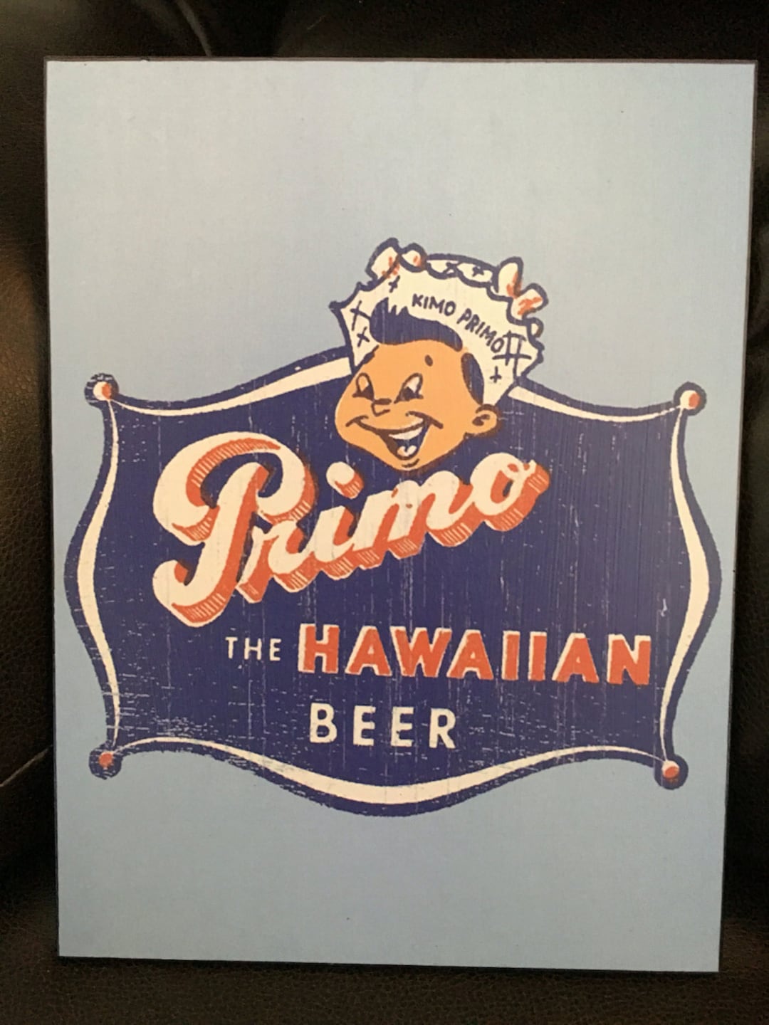 ハワイ プリモビールブリキ看板 コロナビール ブリキ看板 （ボトル