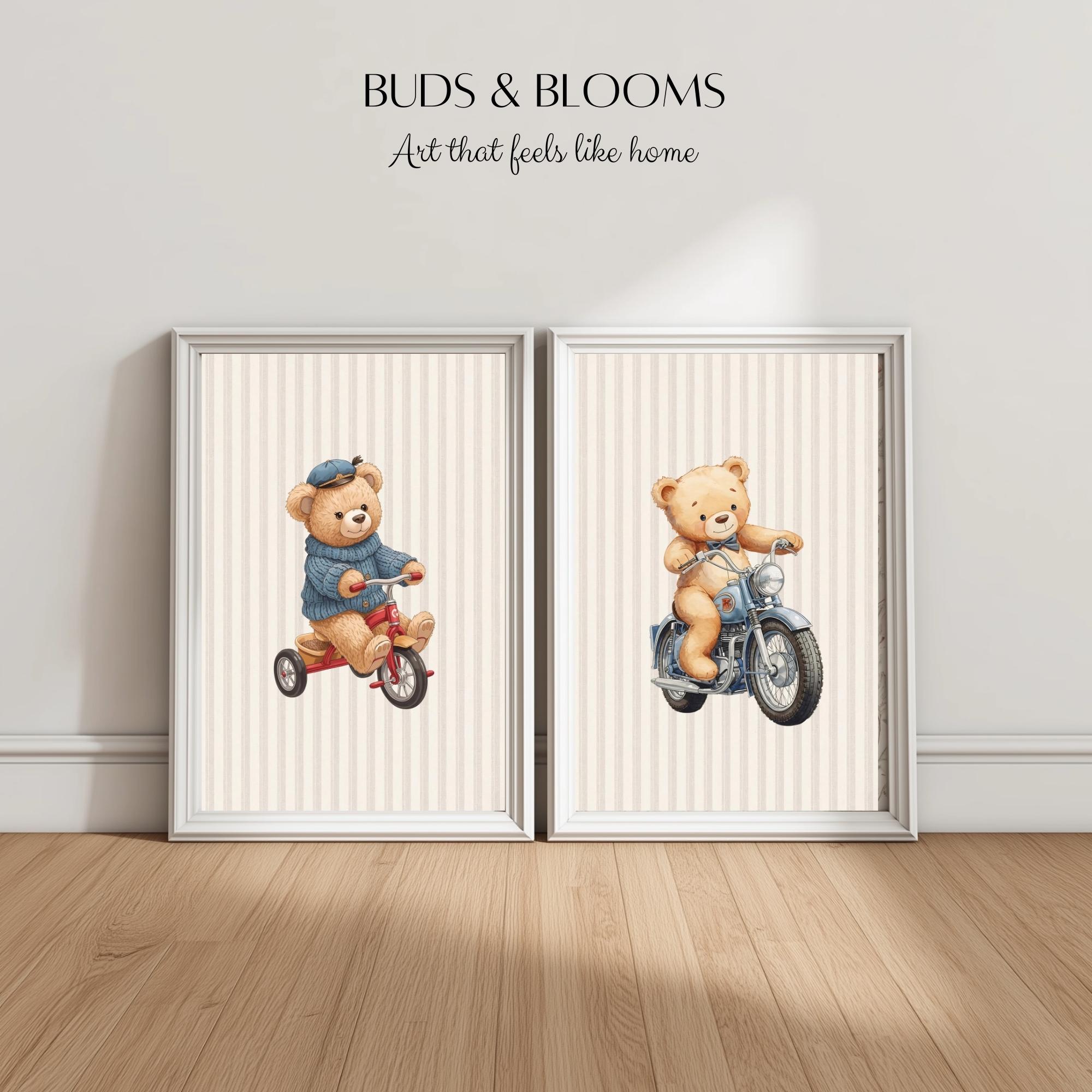 Teddy Bear with Tricycle Tucker＆Walther Teddy Bear with Tricycle