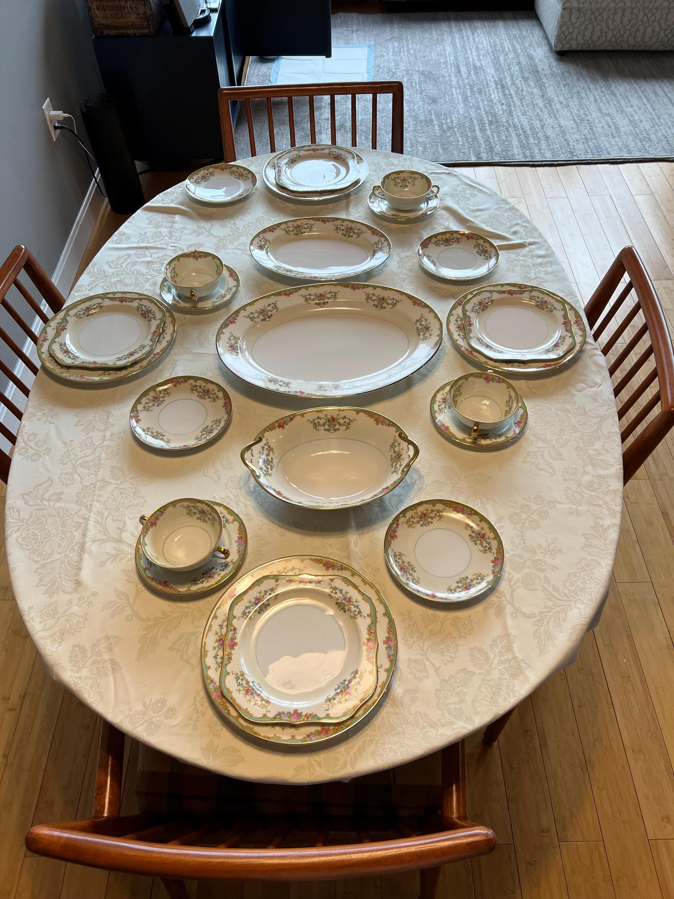 オールドノリタケ ハンドペイント ナッツディッシュ ピーナッツ