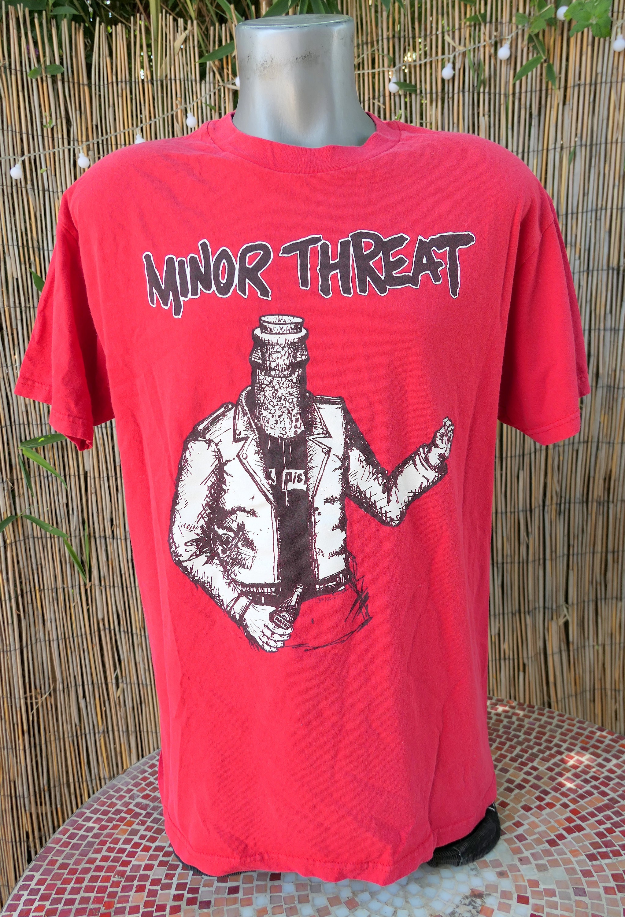 minor threat Tシャツ fugazi パンク ロック バンド - メルカリ MINOR