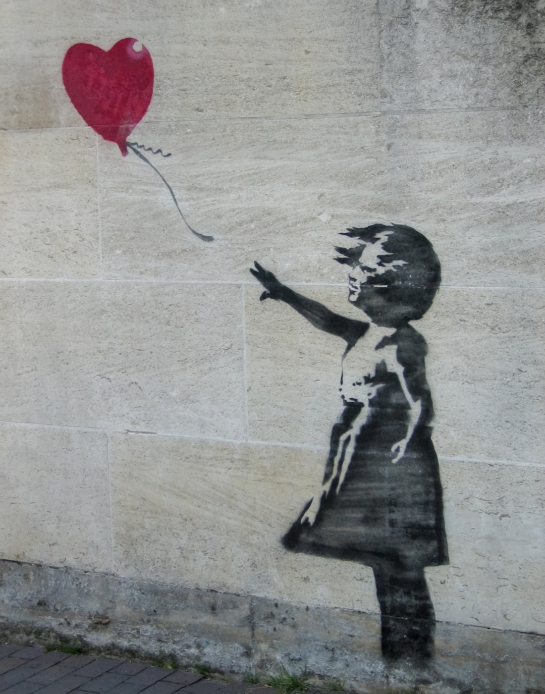 Adam Lister Banksy Baloon Girl ジークレープリント Adam Lister
