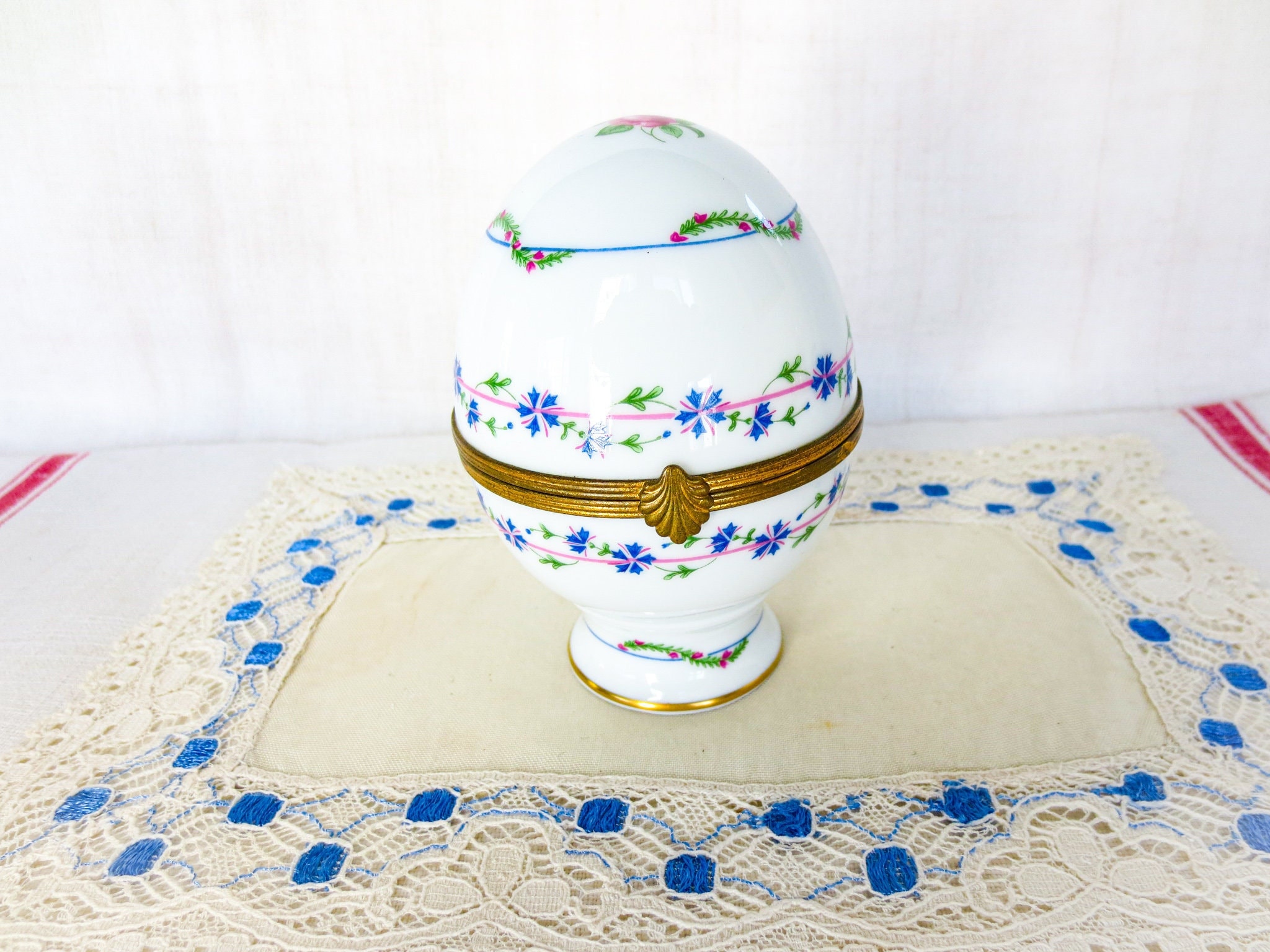 ジャンク品 アンティーク レア HOPE社 Egg Box エッグボックス