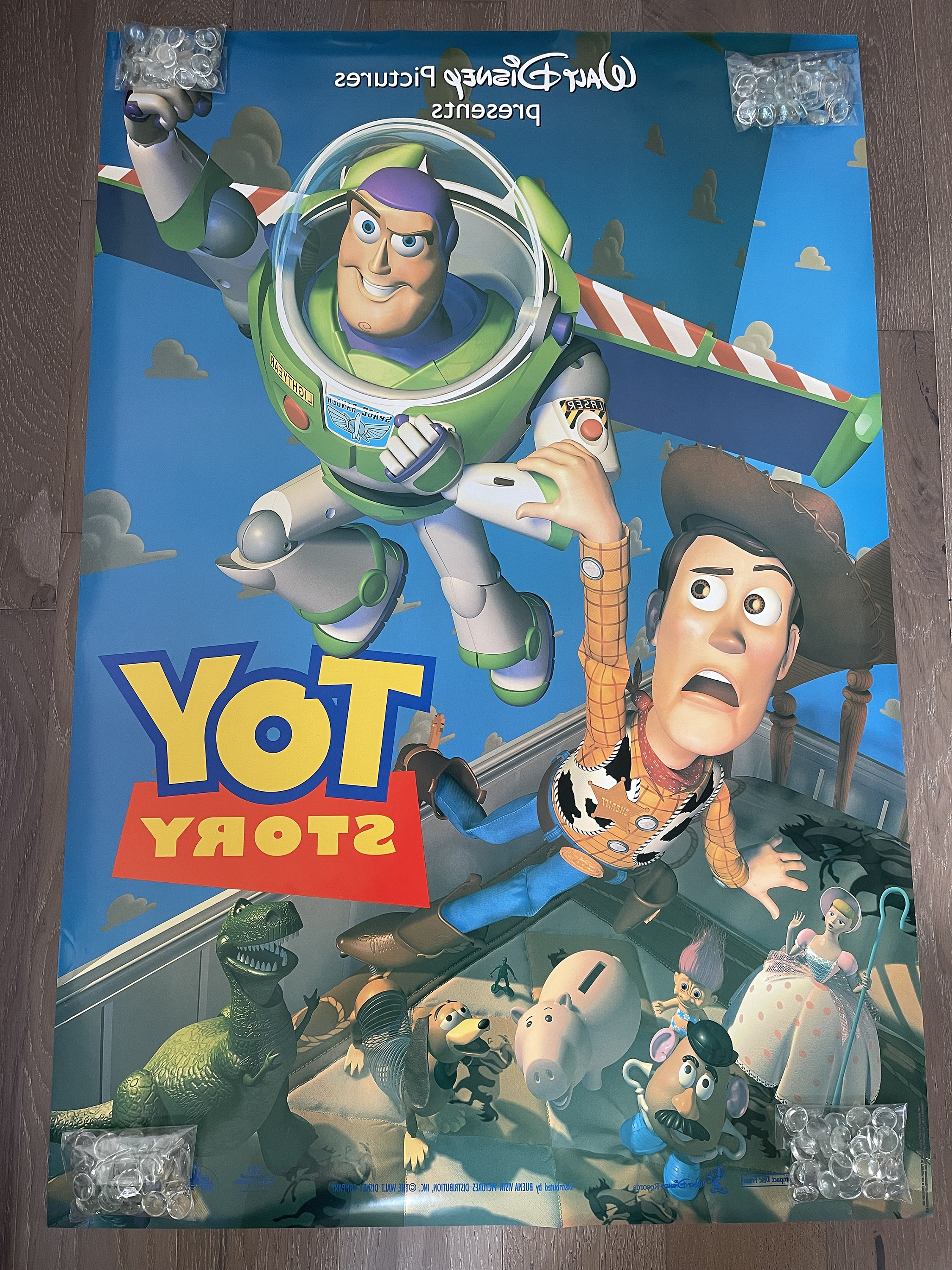 90s 当時物 TOY STORY UK版 ポスター パネル 90s 当時物 TOY STORY UK
