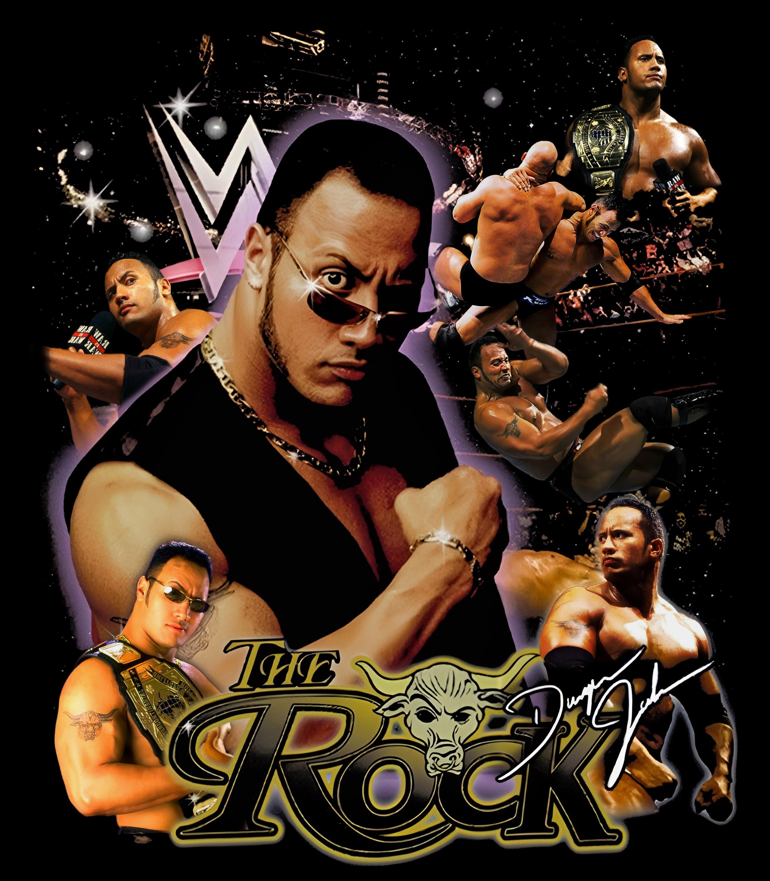 2008 WWE/ ミステリオ 総柄 レスリング Tシャツ