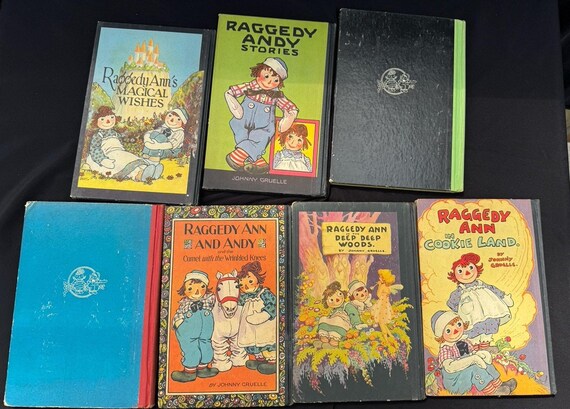 1940年代のジョニー・グルエル著『ラガディ・アンとアンディ』7冊の