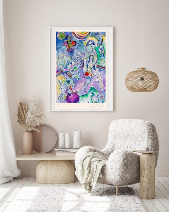 シャガールリトグラフサイン入