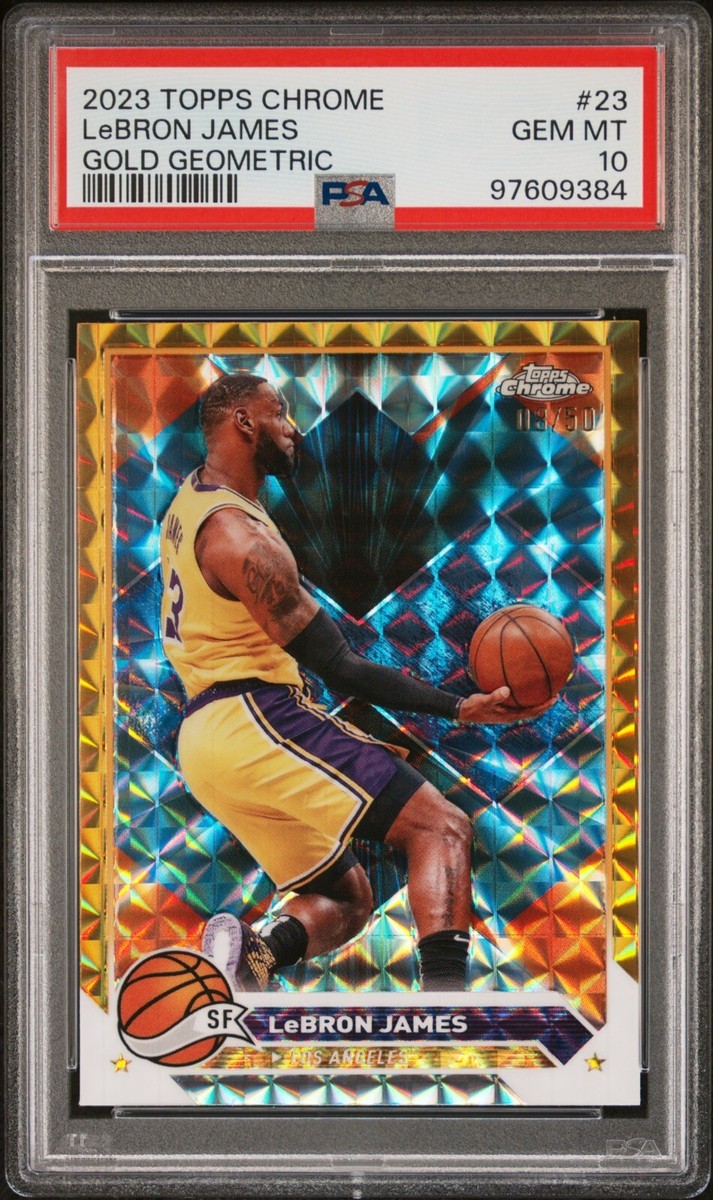 NBA カード Lebron James Topps Chrome PSA9 2006-07 Topps Chrome