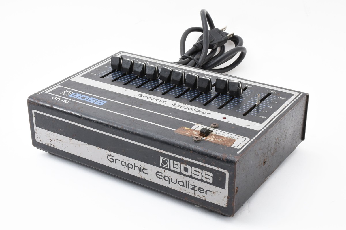 動作確認済】BOSS GE-10 グラフィックイコライザー BOSS GE-10