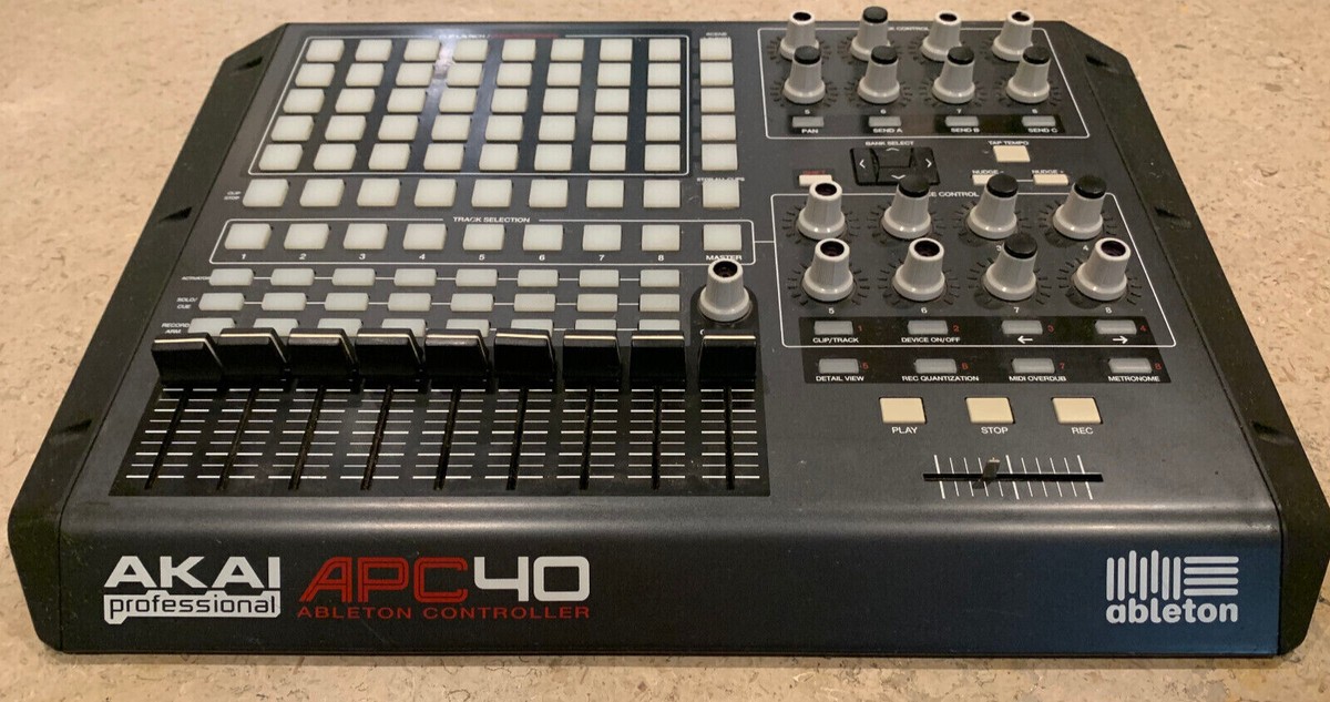 Akai APC 40 Ableton Live DJ Mixer Live Professional Digital Midi