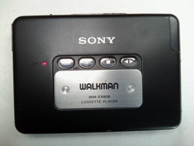 SONY Walkman WM-EX808 Portable Cassette Player Back Retro Working