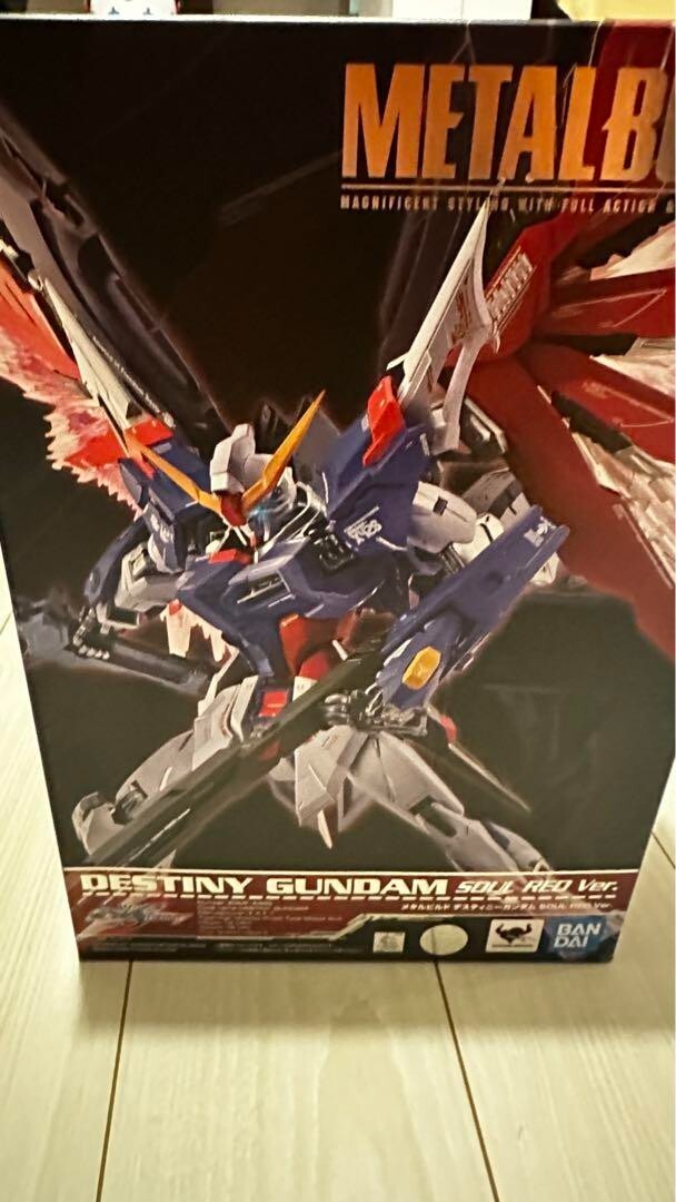 Bandai Metal Build Destiny Gundam Soul Red Ver. 180mm From Japan