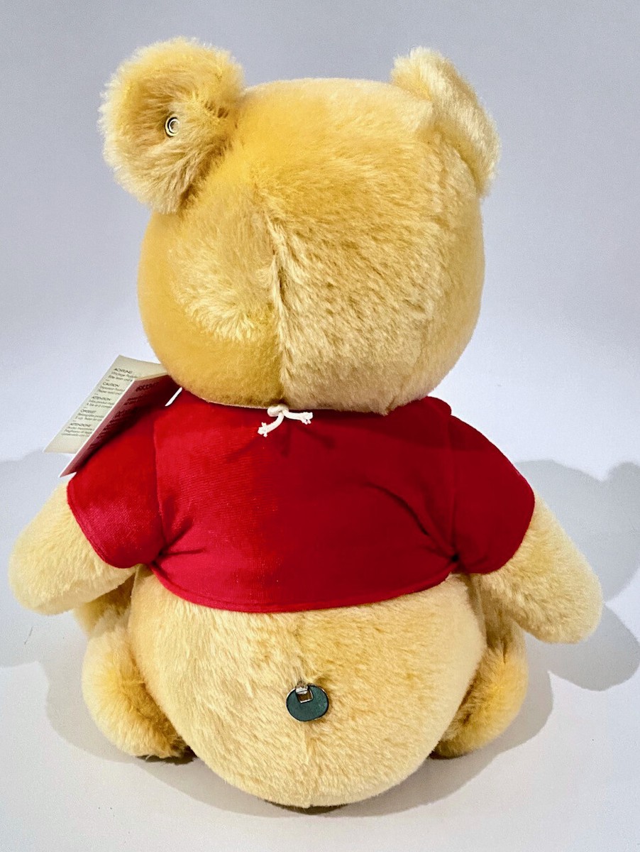 New 2017 D23 Expo Steiff Winnie The Pooh Wind-Up Musical Plush