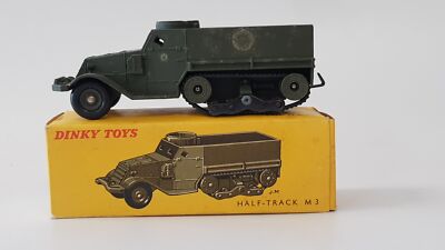 DINKY TOYS 822 HALF-TRACK M3 MILITAIRE BOITE D'ORIGINE N2 | eBay