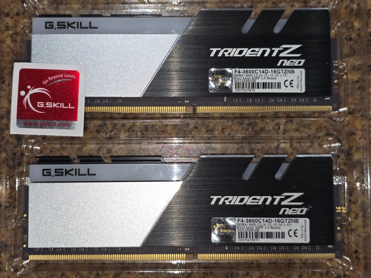 G.SKILL TridentZ Neo RGB 16GB (2x8GB) 3600 MHz *14-15-15-35* (B