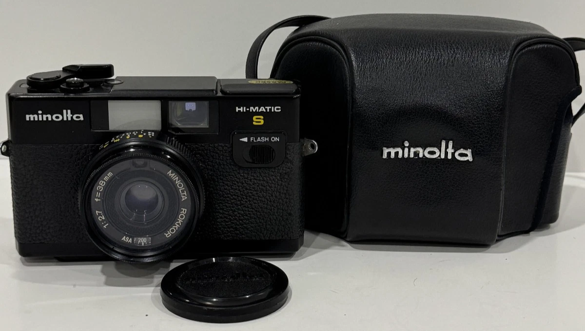 Minolta HI-MATIC 11 f1.7 フィルムカメラ 中古レア Minolta HI-MATIC