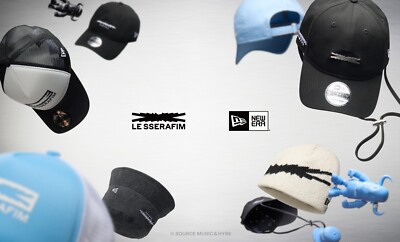 LE SSERAFIM x New Era Fearnot FEARLESS Blue Unstructured 6Panel