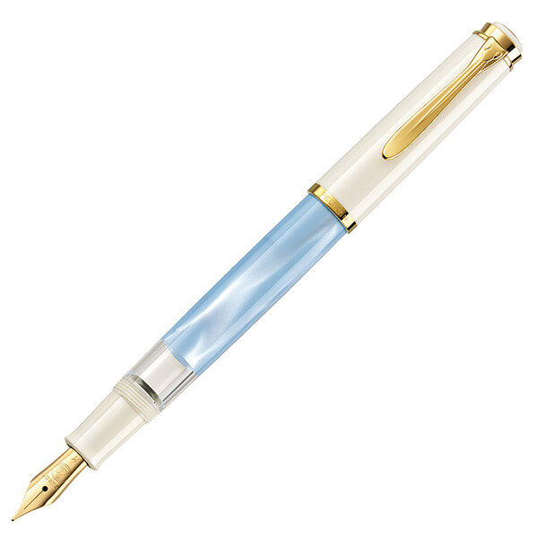 PELIKAN Fountain Pen Classic M200 Pastel Blue Nib EF / F / M / B