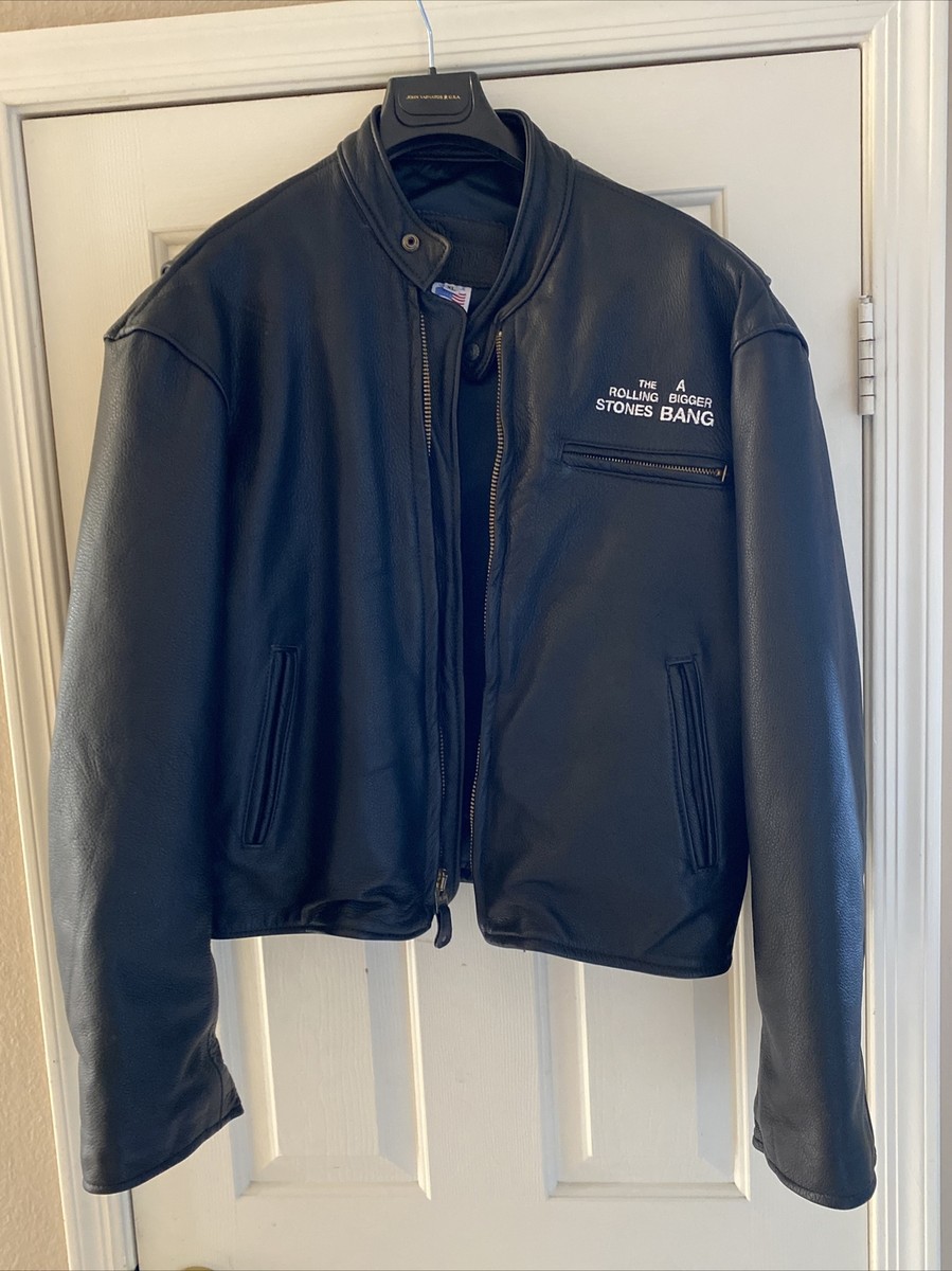 ローリング・ストーンズ A BIGGER BANG TOURレザージャケット