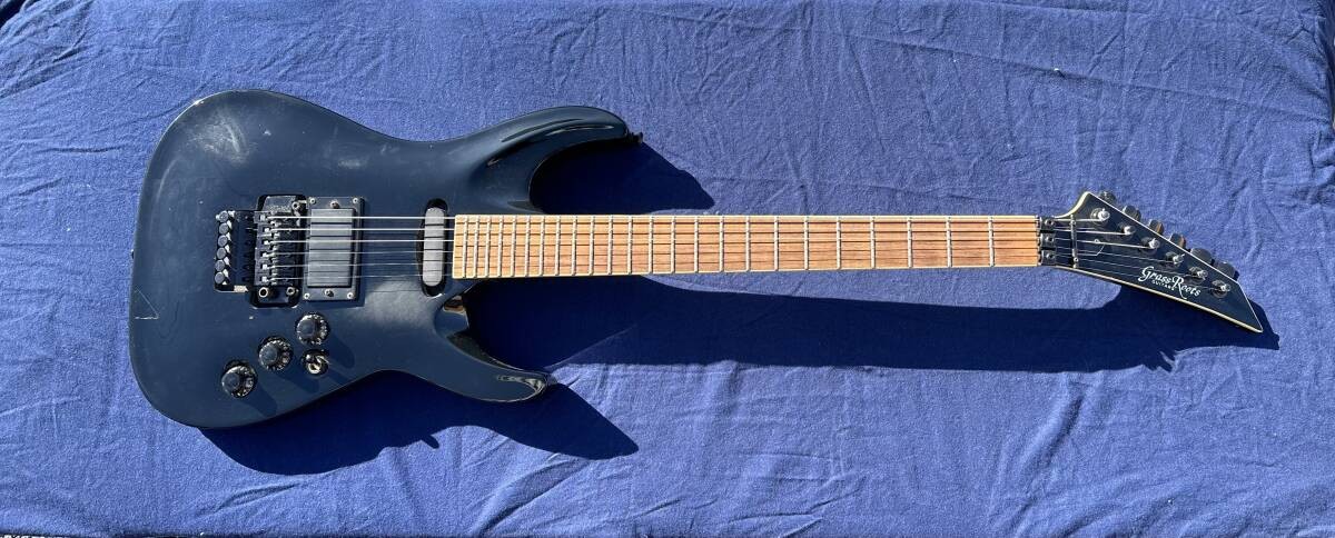 Electric Guitar Grass Roots Sugizo Model Horizon Type Black | eBay