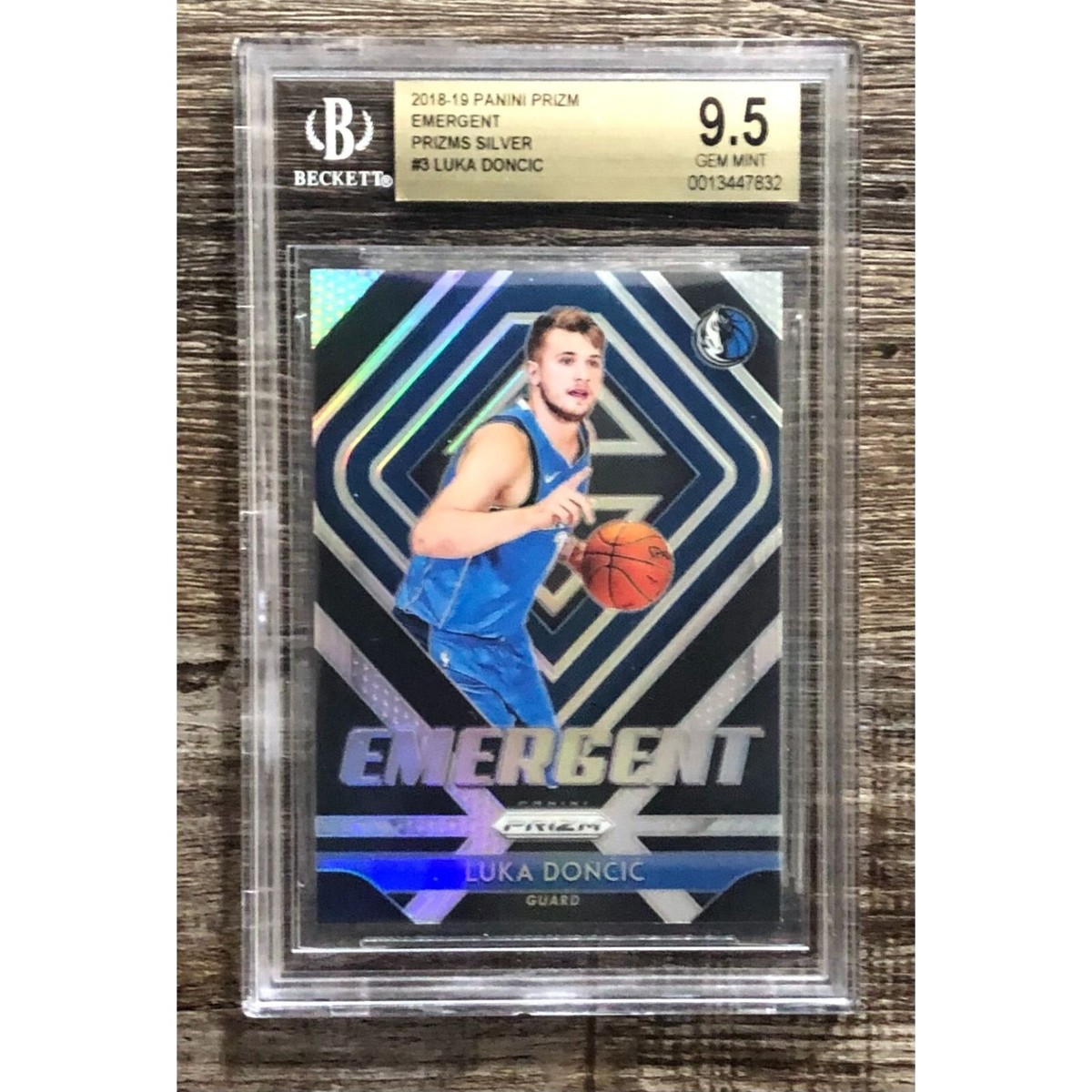 Luka Doncic 2018-19 Panini Prizm RC Emergent Silver BGS 9.5 Gem | eBay