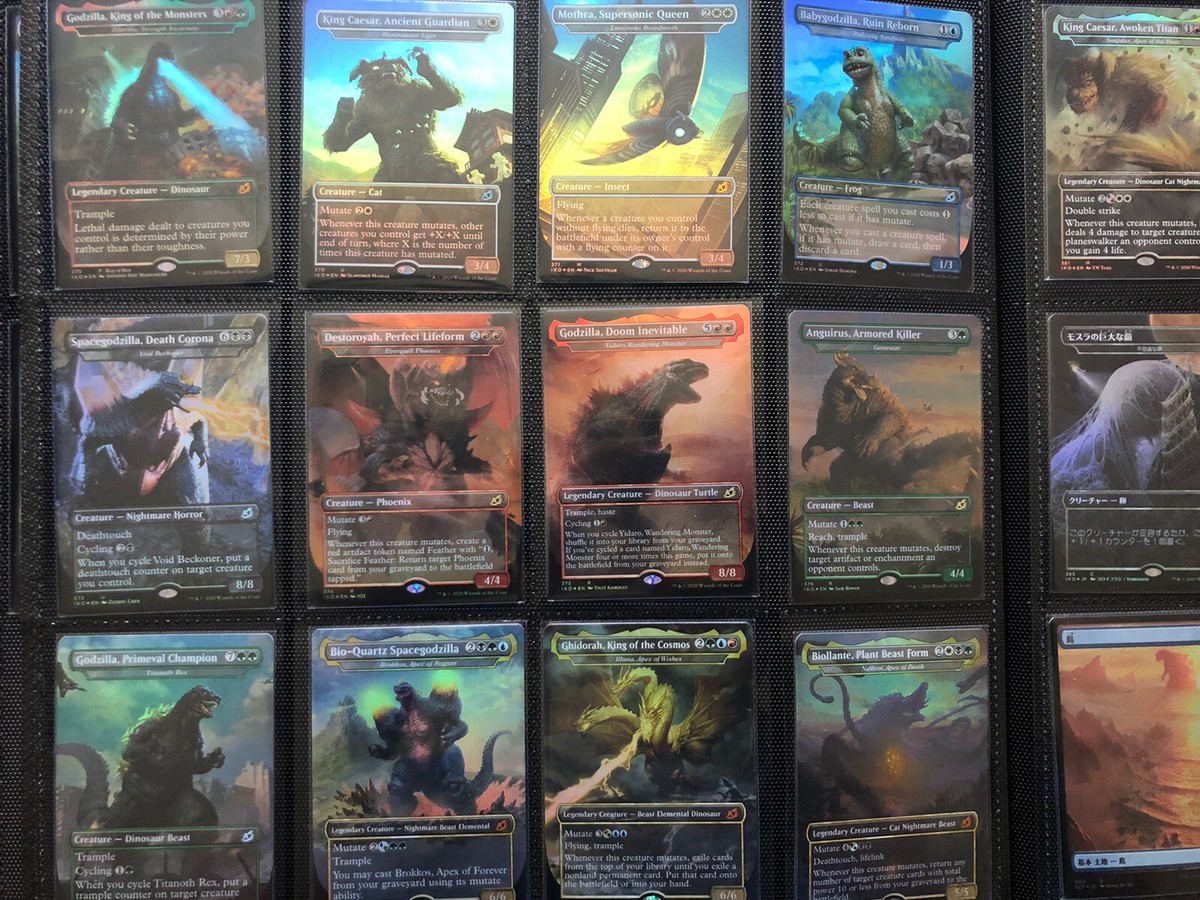 MTG【The Godzilla Lands 4個セット】未開封 MTG【The Godzilla Lands