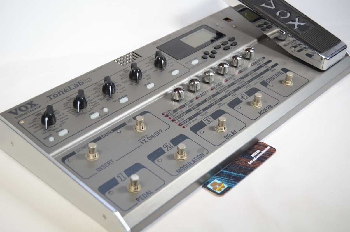 VOX Tonelab LE Multi Effects Vacuum tube w/power cable | eBay