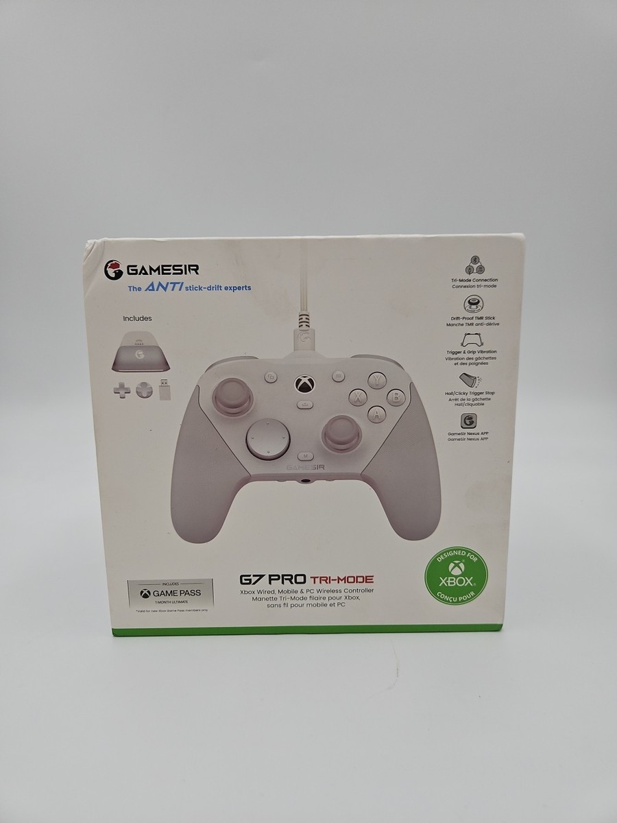 GameSir G7 Pro Tri-Mode Xbox Wired Controller PC & Mobile White | eBay