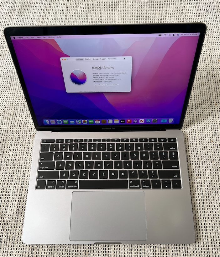 Apple MacBook Pro A1708 13