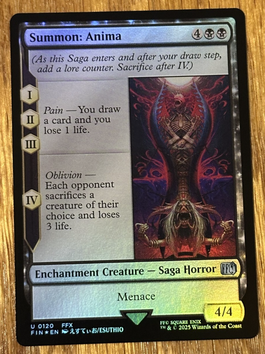 MTG】 SECRETLAIR アニマ(悲嘆) 英語版Foil