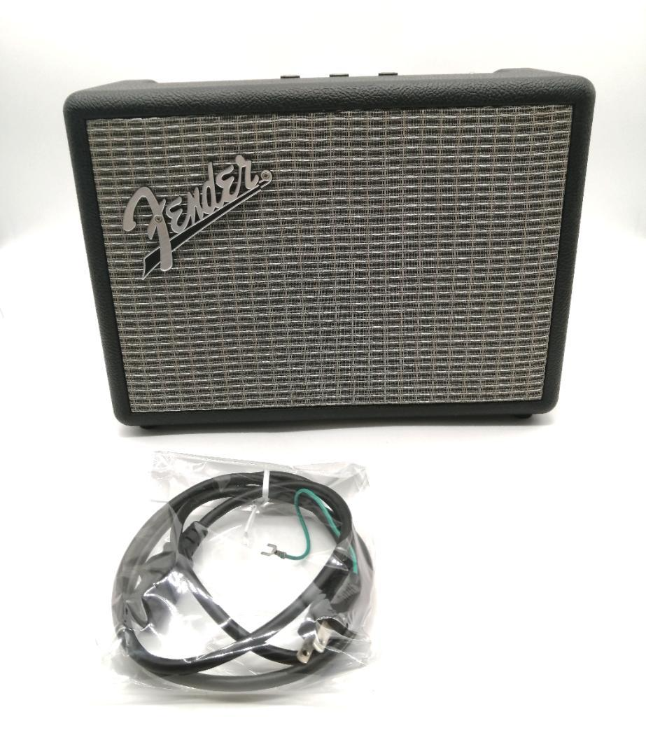 Fender Monterey Bluetooth Speaker Black Used Works w/Power Cord