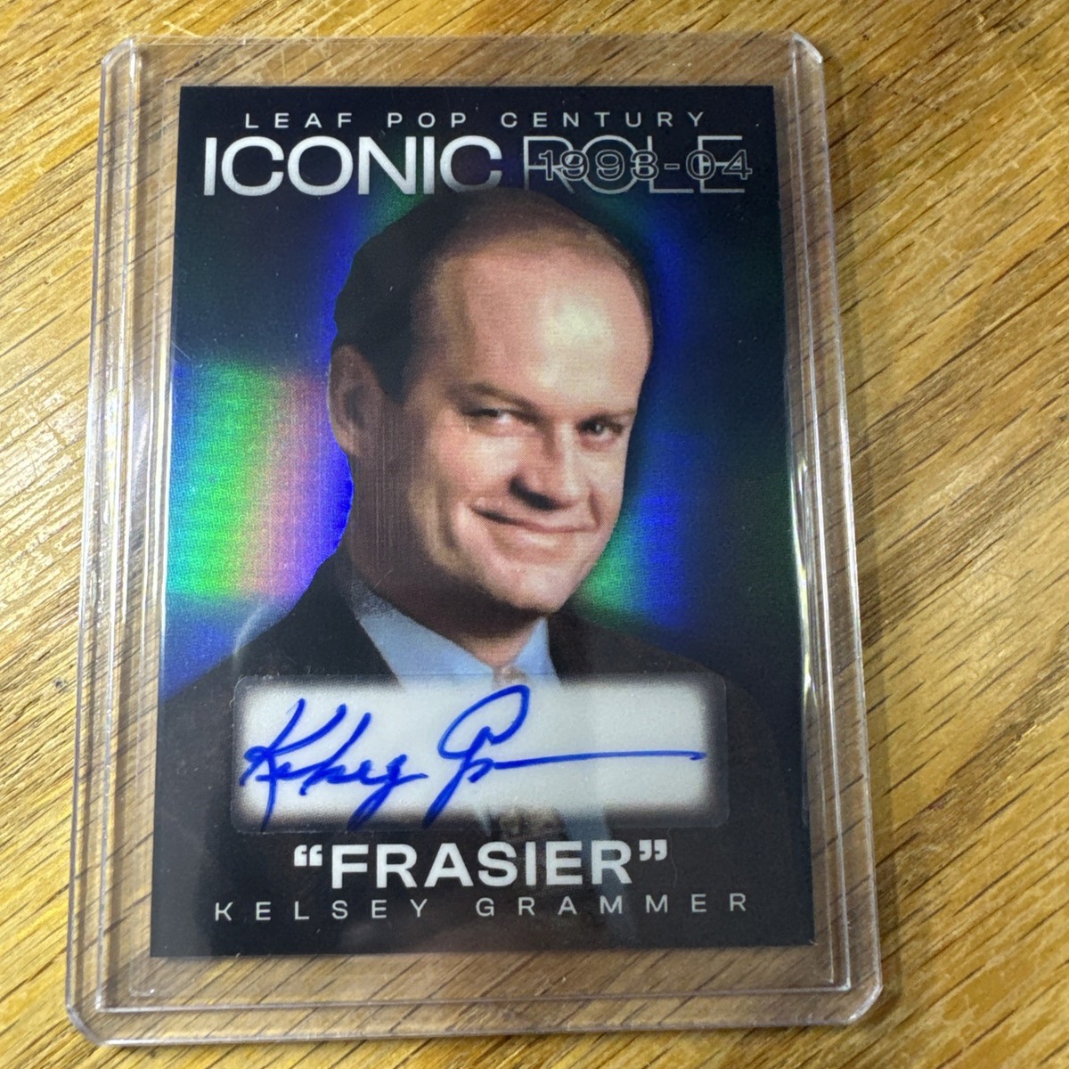 leaf l pop century クリス・ヘムズワースサインカード leaf l pop