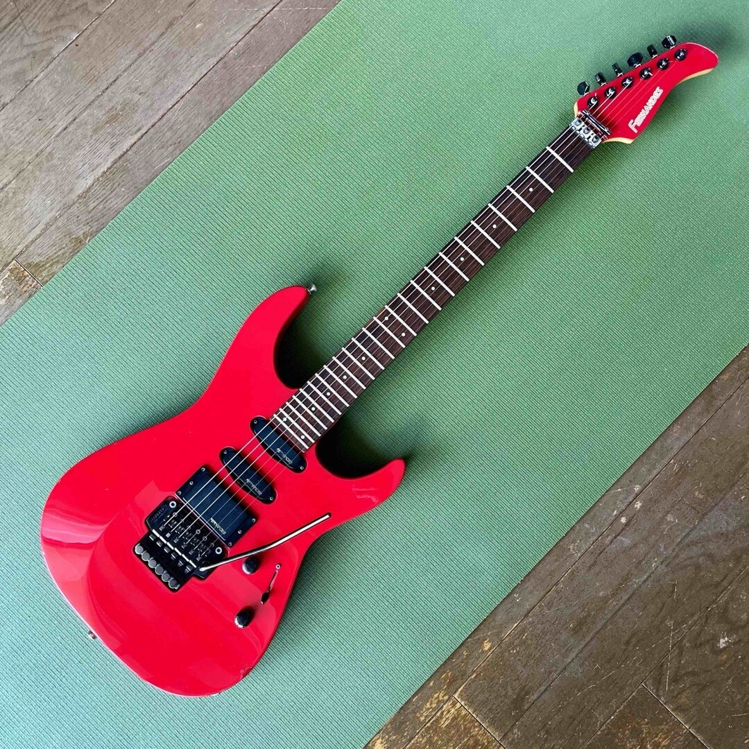 月末セール】FERNANDES FR-50 レッド エレキギター ビンテージ 月末