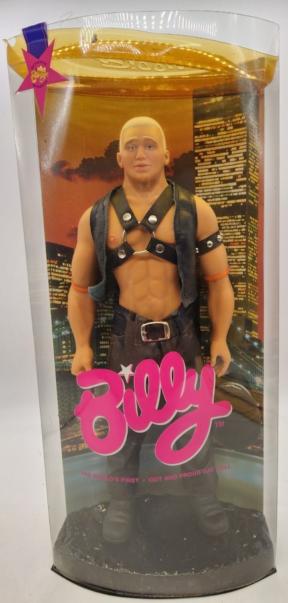 Authentic 1996 Blonde Leather Master Billy Doll By Totem In
