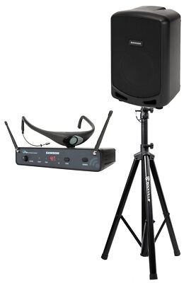 Samson Airline 88 Wireless Headset Mic+6