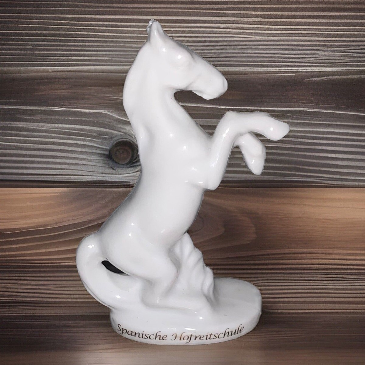 Lipizzan Horse Vienna Austria Porcelain Figurine Spanische