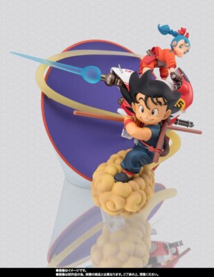 Bandai Dragon Ball Figuarts ZERO Son Goku & Bulma Figure New In