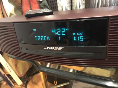 Bose Wave Music System III Limited Edition Burgundy /Touch Panel