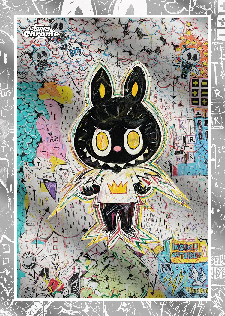 2025 Topps Chrome Labubu 2box 新品・未開封 2025 Topps Labubu