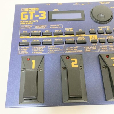 BOSS GT-3 Guitar Effects Processor w/Adapter Multiple Effects