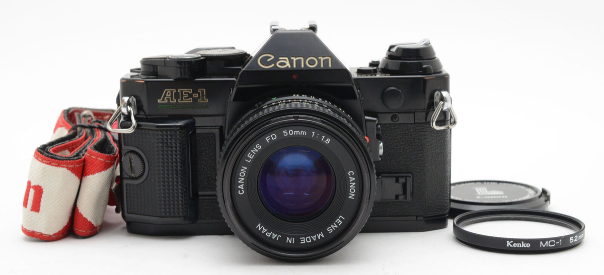 完動品 Canon AE-1 PROGRAM + NFD 50mm F1.8 Amazon.com: Canon 50MM