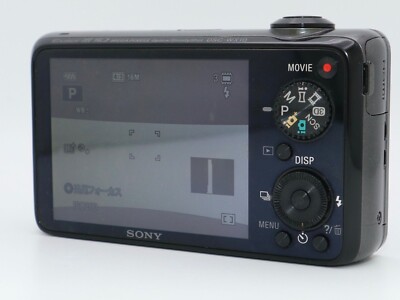 Sony Digital Camera DSC-WX10 Cyber Shot Black 7.0x 16.2MP Compact