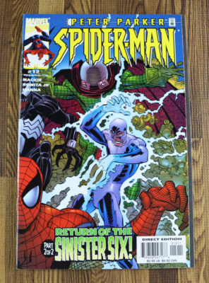 2000 Marvel Comics Peter Parker Spider-Man #12 Sinister Six VF/VF+