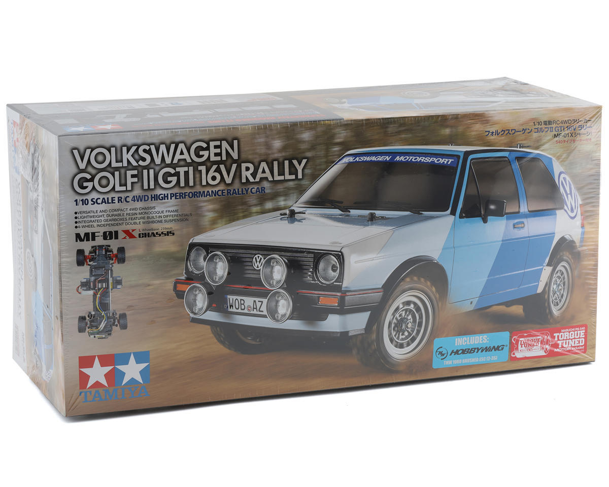 Tamiya Volkswagen Golf MK2 GTI 16V 1/10 4WD Electric Rally Car Kit