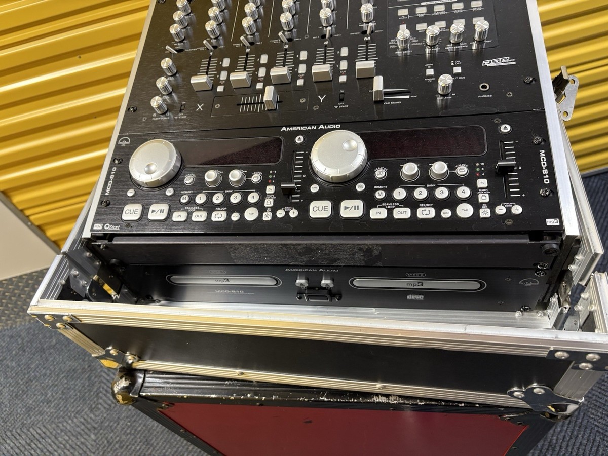 American Audio MCD-810 Dual CD, MP3 Player/ Q-FX19 PRO PREAMP